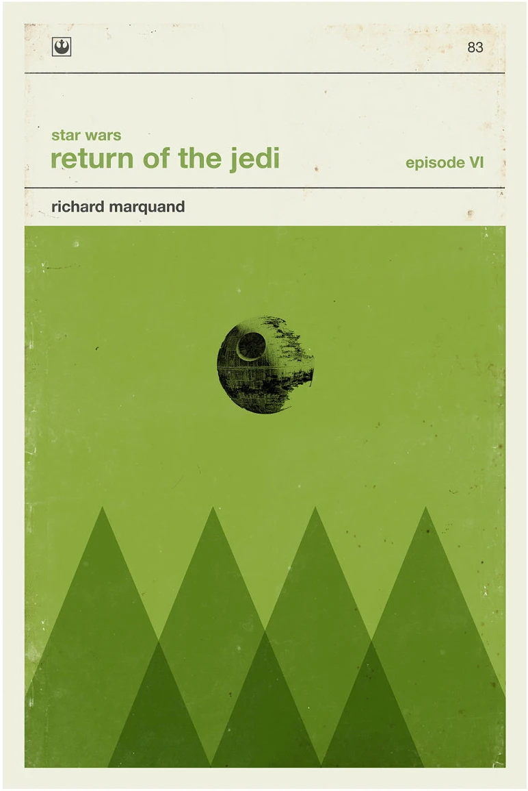 The Return of the Jedi movie poster by Concepcion Studios