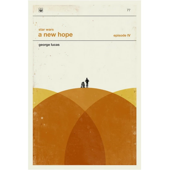 Star Wars movie poster by Concepcion Studios (SOLD OUT)