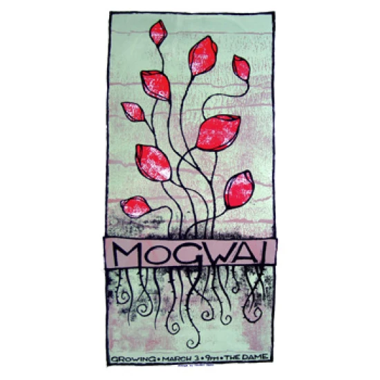 Mogwai Concert Poster by the Cricket Press (SOLD OUT)