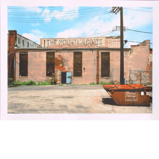 The Mountain Goats concert poster by Crosshair (SOLD OUT)