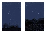 Night on Earth - Bootes & Andromeda (2 print set) by Dan McCarthy (SOLD OUT)