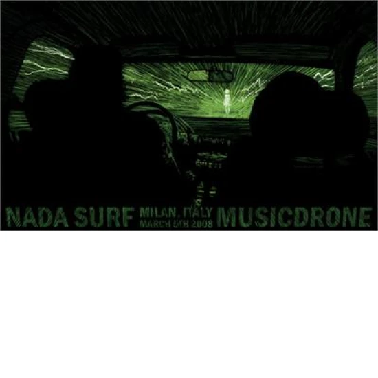 Nada Surf Concert Poster by Daniel Danger (SOLD OUT)