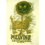 The Melvins Brooklyn Concert Poster by Dan Grzeca