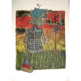 The Reluctant Woodsman Art Print by Dan Grzeca