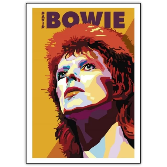 “Ziggy Played Guitar” David Bowie art print