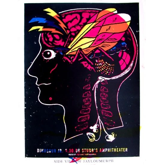 Dinosaur Jr. Concert Poster by The Decoder Ring (SOLD OUT)