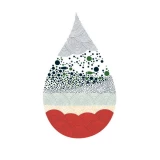 Water drop print by Dekanimal