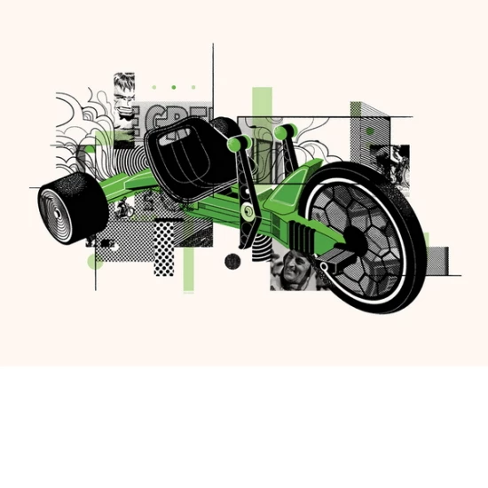 The Mean Green Machine by Delicious Design League
