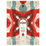 Delorean concert poster by Delicious Design League
