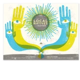Local Natives Concert Poster by Delicious Design League