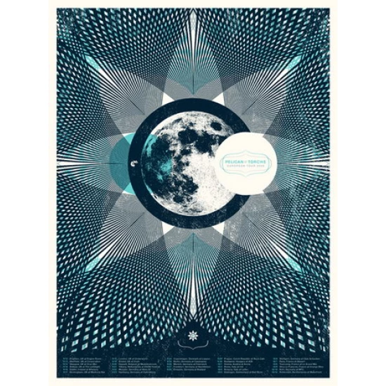 Pelican Tour Poster by Delicious Design League (SOLD OUT)