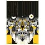 Santigold concert poster by Delicious Design League