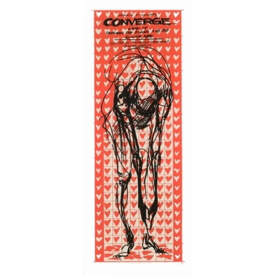 Converge Concert Poster by Derek Hess (SOLD OUT)
