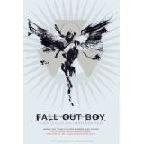 Fall Out Boy Concert Poster by Derek Hess