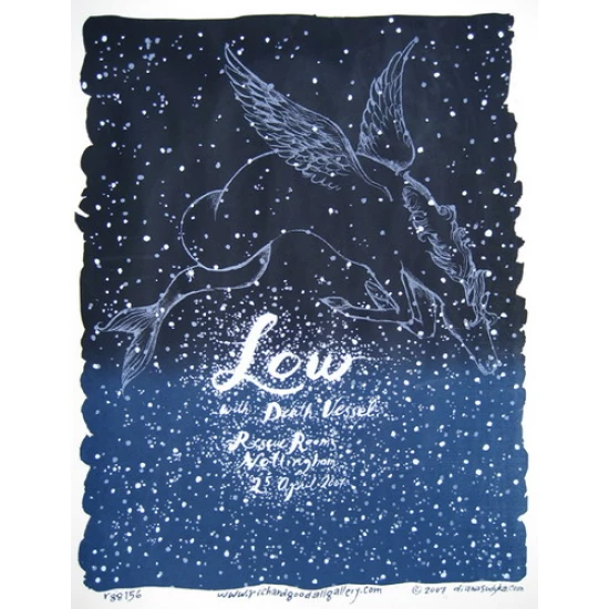 Low Concert Poster by Diana Sudyka (SOLD OUT)