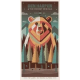 Ben Harper San Francisco concert poster by DKNG (SOLD OUT)