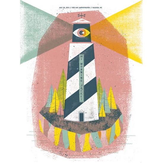 My Morning Jacket concert poster by Doe Eyed Design (SOLD OUT)