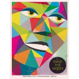 Walk the Moon concert poster by Doe Eyed Design