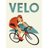 Velo bicycle print by Doublenaut (SOLD OUT)