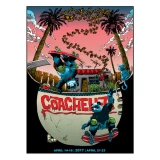 Coachella 2017 gig poster by Tim Doyle