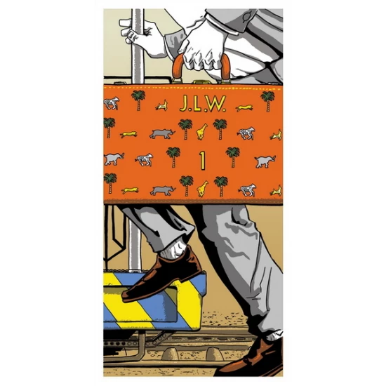Bad Dads - Darjeeling Limited print by Tim Doyle