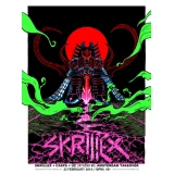 Skrillex concert poster by Tim Doyle