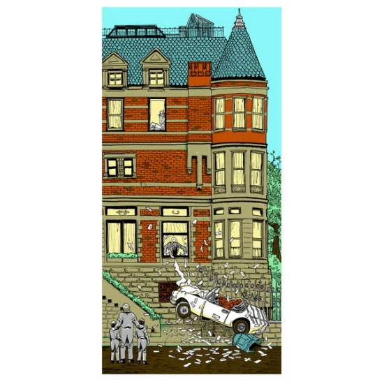 Bad Dads - The Royal Tenenbaums print by Tim Doyle