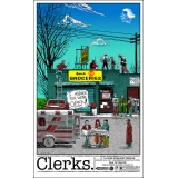 Clerks movie poster by Tim Doyle (SOLD OUT)