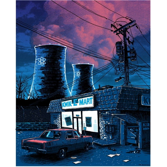 Unreal Estate: Night falls on the SNPP print by Tim Doyle