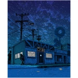 Unreal Estate: Amanda Hugginkiss (GID Variant) print by Tim Doyle (SOLD OUT)