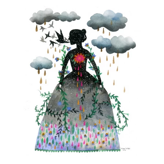 Petals and Rain by Diana Sudyka