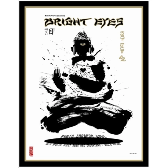Bright Eyes Concert Poster by Emek SOLD OUT