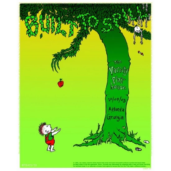 Built To Spill Concert Poster by Emek (SOLD OUT)