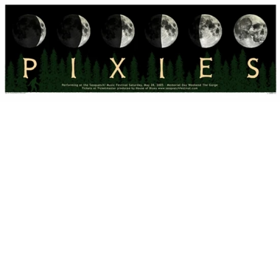 The Pixies Concert Poster by Emek (Sasquatch Fest) (SOLD OUT)