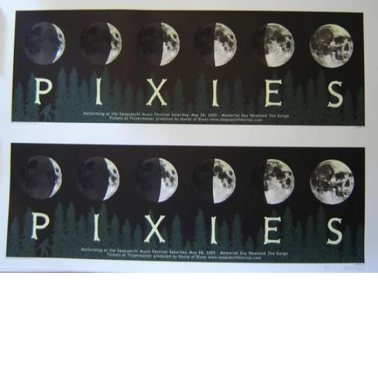 The Pixies Uncut Sheet Concert Poster by Emek (SOLD OUT)