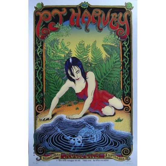 PJ Harvey Concert Poster by Emek (SOLD OUT)