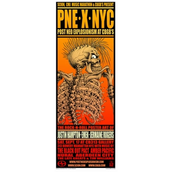 Post Neo Explosionism Poster by Emek (SOLD OUT)