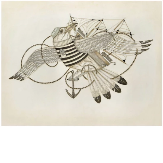 Seagull and the Sailor's Knot by Evan B. Harris