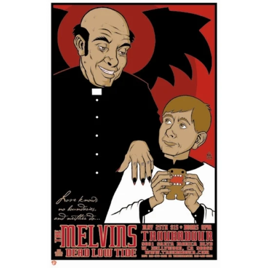 The Melvins Concert Poster by Brian Ewing (SOLD OUT)