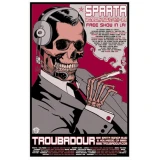 Sparta Concert Poster by Brian Ewing