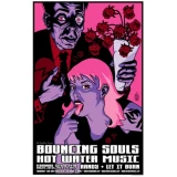 The Bouncing Souls Concert Poster by Brian Ewing