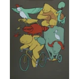 Screens and Spokes 2007 Art Print by Jay Ryan (SOLD OUT)