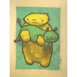 A Bear and His Dog by Jay Ryan (SOLD OUT)