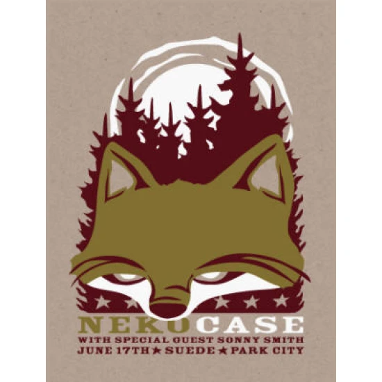 Neko Case Concert Poster by Furturtle Printworks (SOLD OUT)