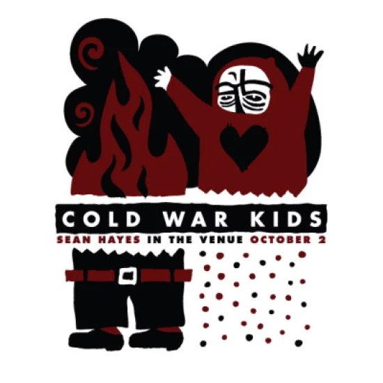 Cold War Kids Concert Posters by Furturtle Printworks