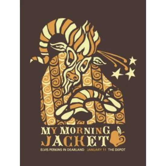 My Morning Jacket Concert Poster by Furturtle Printworks (SOLD OUT)