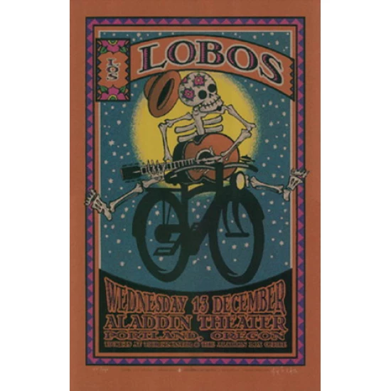 Los Lobos 2006 Concert Poster by Gary Houston (SOLD OUT)