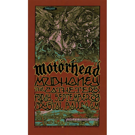 Motorhead Concert Poster by Gary Houston (SOLD OUT)