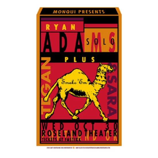 Ryan Adams Concert Poster 3 (SOLD OUT)