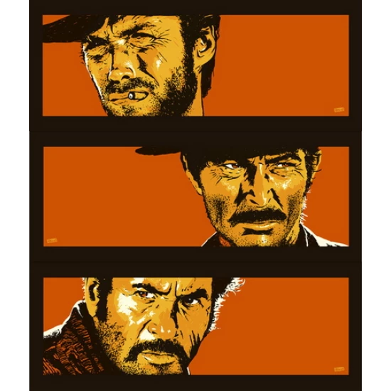 The Good, The Bad, and The Ugly by Billy Perkins (SOLD OUT)